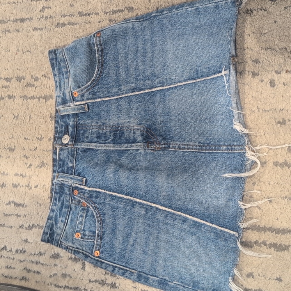 Levi's Icon Skirt Med Wash - Picture 2 of 6